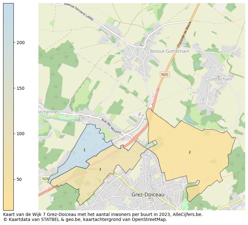 Aantal inwoners op de kaart van de Wijk 7 Grez-Doiceau: Op deze pagina vind je veel informatie over inwoners (zoals de verdeling naar leeftijdsgroepen, gezinssamenstelling, geslacht, autochtoon of Belgisch met een immigratie achtergrond,...), woningen (aantallen, types, prijs ontwikkeling, gebruik, type eigendom,...) en méér (autobezit, energieverbruik,...)  op basis van open data van STATBEL en diverse andere bronnen!