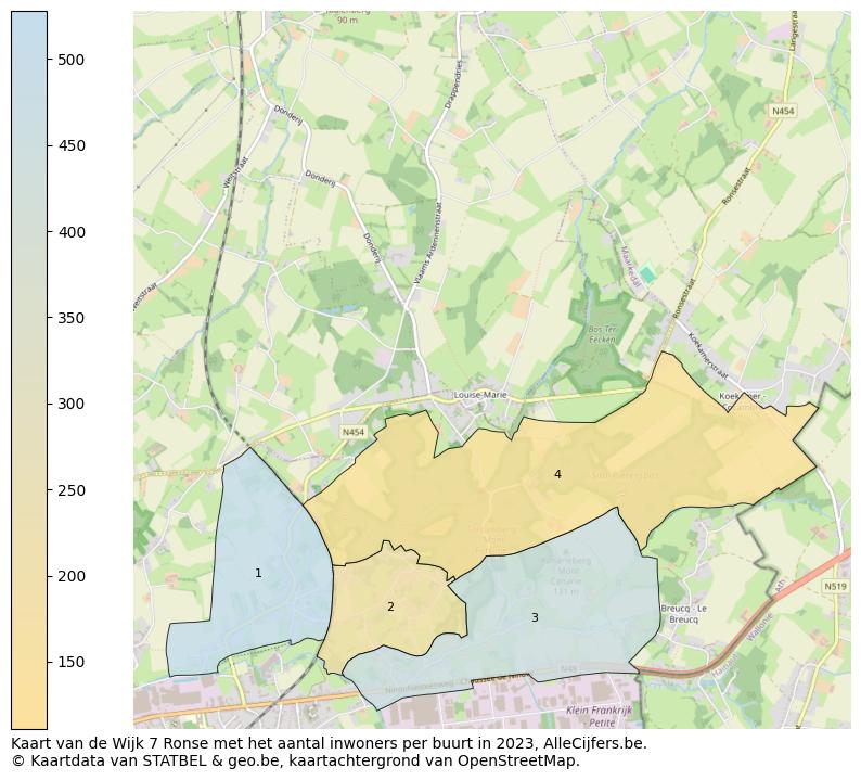 Aantal inwoners op de kaart van de Wijk 7 Ronse: Op deze pagina vind je veel informatie over inwoners (zoals de verdeling naar leeftijdsgroepen, gezinssamenstelling, geslacht, autochtoon of Belgisch met een immigratie achtergrond,...), woningen (aantallen, types, prijs ontwikkeling, gebruik, type eigendom,...) en méér (autobezit, energieverbruik,...)  op basis van open data van STATBEL en diverse andere bronnen!